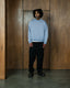 EMBOSSED CREW SWEAT